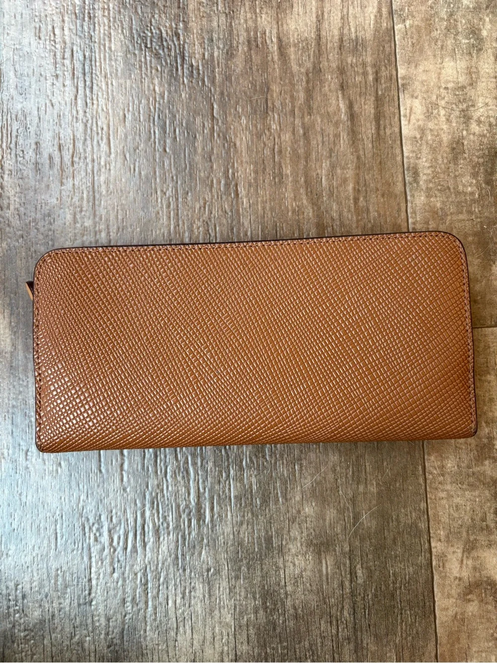 Lauren Ralph Lauren Two-Tone Brown and Tan Continental Wallet